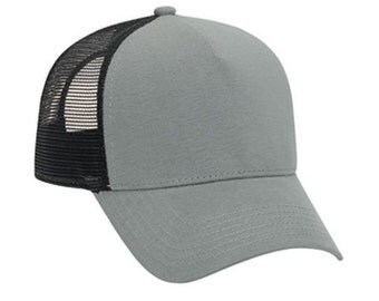 Justin Bieber Trucker Hat Grey Black Flannel Look Perse Alternative