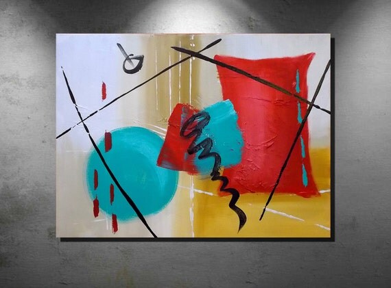 Abstract art, Acrylic paintings, large art painting, wall art canvas, large original painting