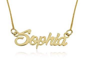 Name necklace-Personalized jewelry-Monogram & Name necklace- Custom Name chain-Memorial gift-Personalized name chain-For her-Graduation gift