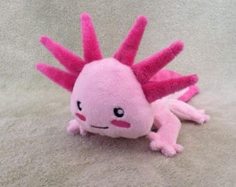 pink axolotl stuffed animal