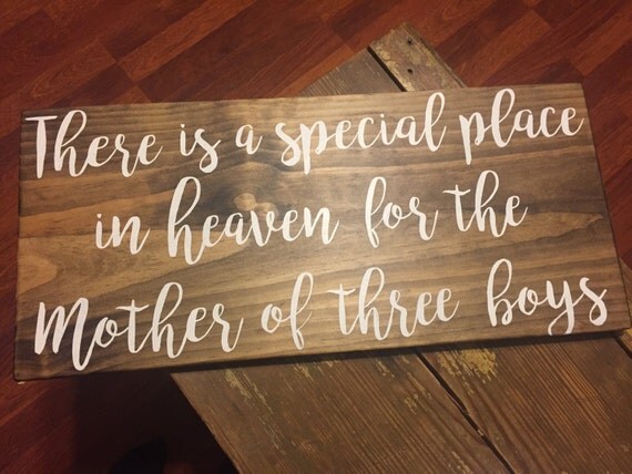 Wood There Is A Special Place In Heaven Sign