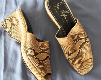 nike snake skin slides