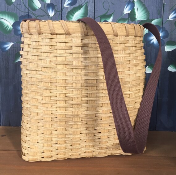 handmade basket bag