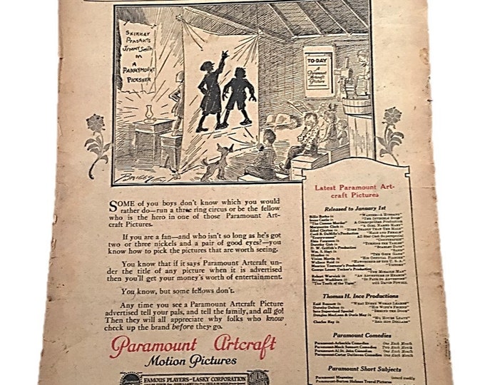 Gee | How It Has Growed | Lone Scout Magazine | The Real Boys Magazine December 27 1919 | Perry Emerson Thompson Teen