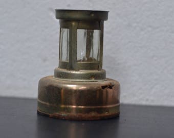 Lampe De Vélo Vintage à Piles, Années 70, Aspect Rouillé, Très Collector