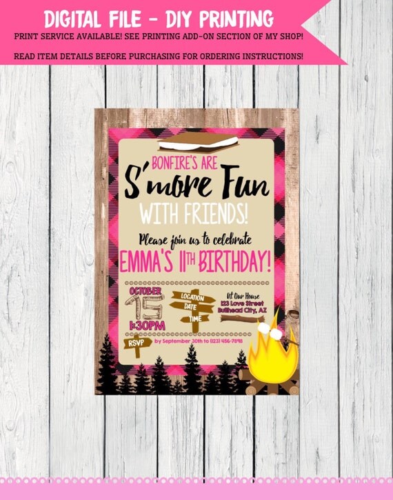 Bonfire Digital Invitation 28 Images Bonfire And Bonfires On Items Similar To Birthday Cing Invitations Templates Free