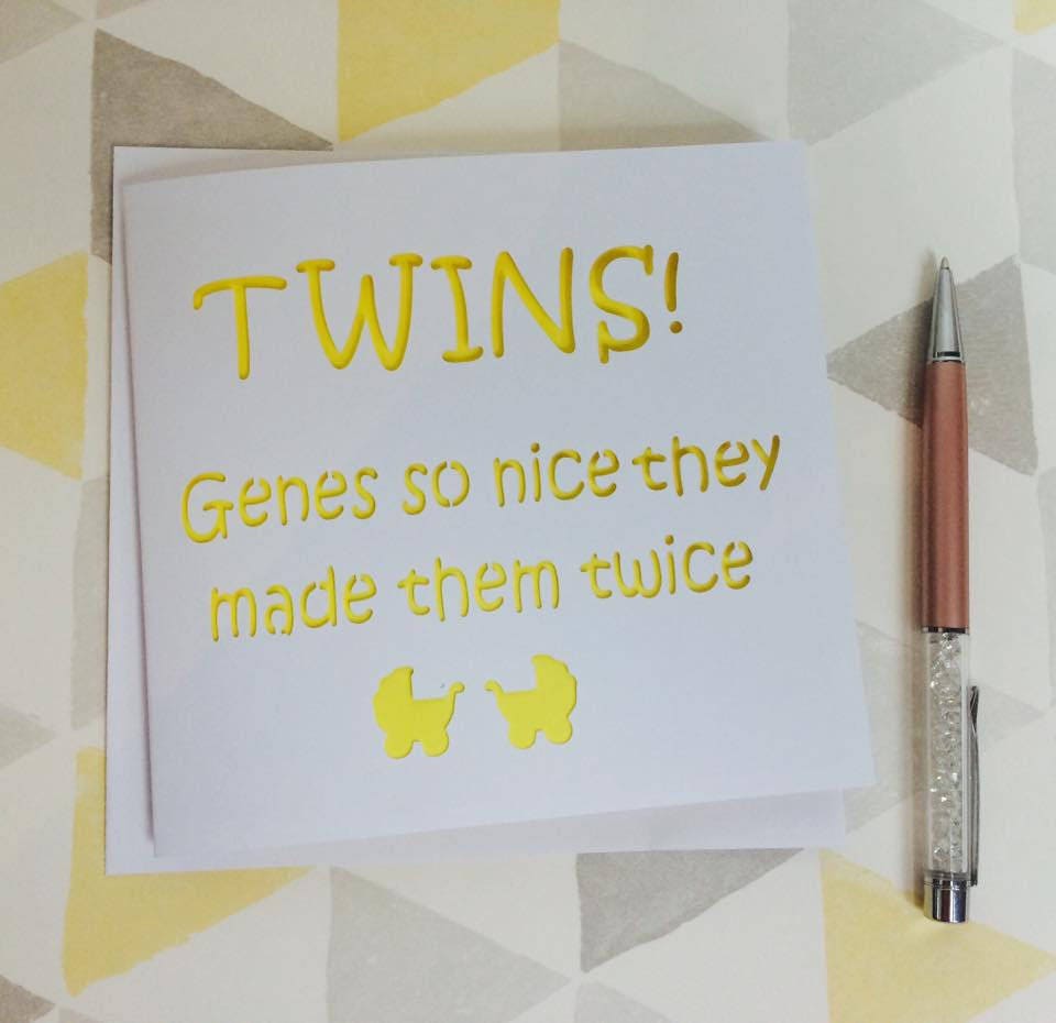 Twins Birthday Card Ideas