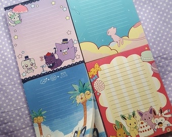 Pokemon Notepads