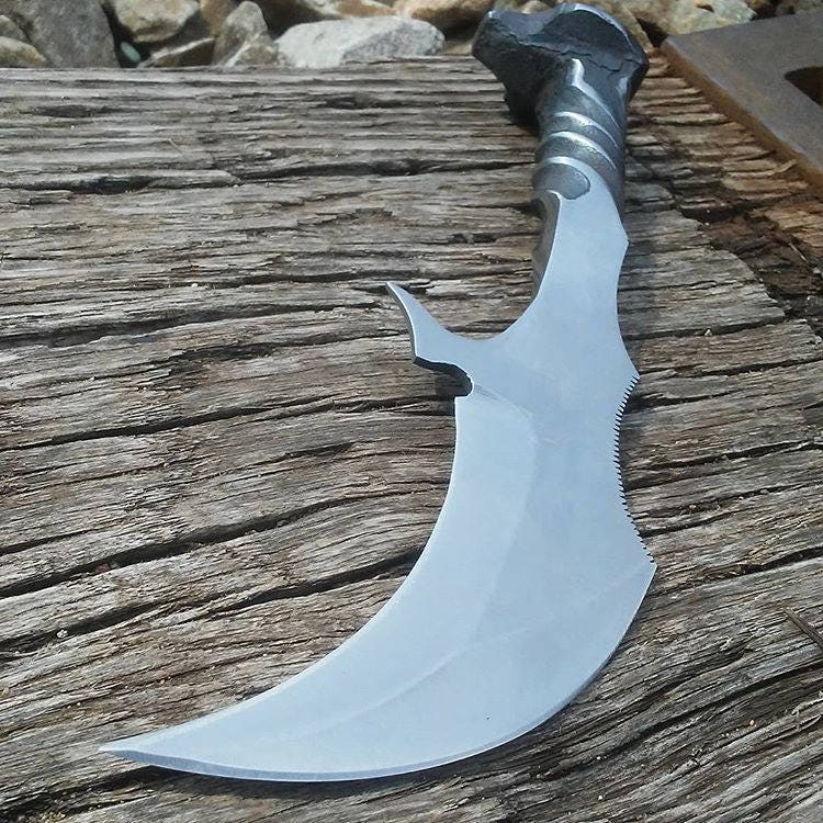 Andy Alm Railroad Spike Karambit Knife