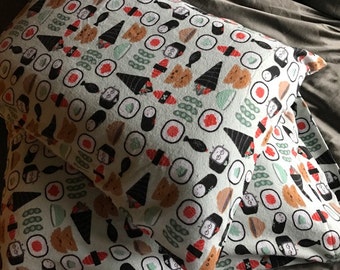 sushi pillow case