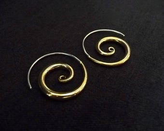 Creoles Silver & Brass