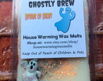 Ghostly Brew Wax Melt, House Warming Wax Melts, soy melts, breakaway bars