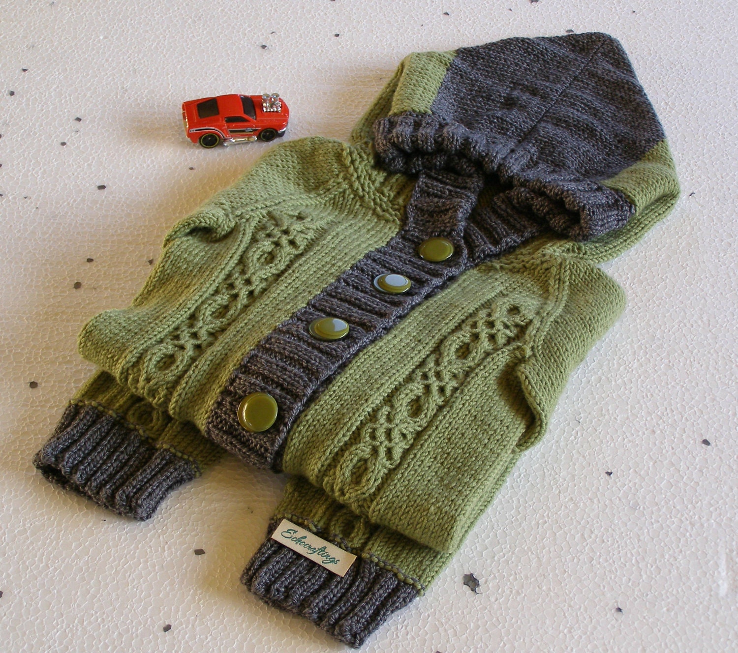 Baby boy merino jumpsuit Knit itch-free wool romper Button