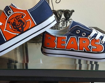 Chicago bears shoes | Etsy