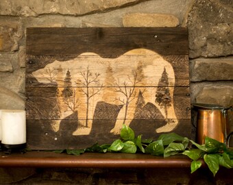 Cabin Wall Art rustic wall art | etsy Cabin Wall Art rustic wall art | etsy