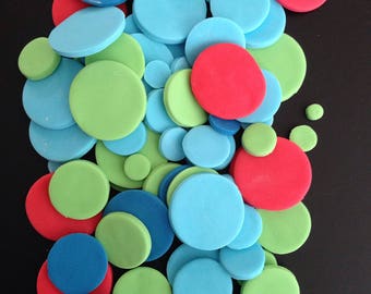 Edible Polkadots coloured dots