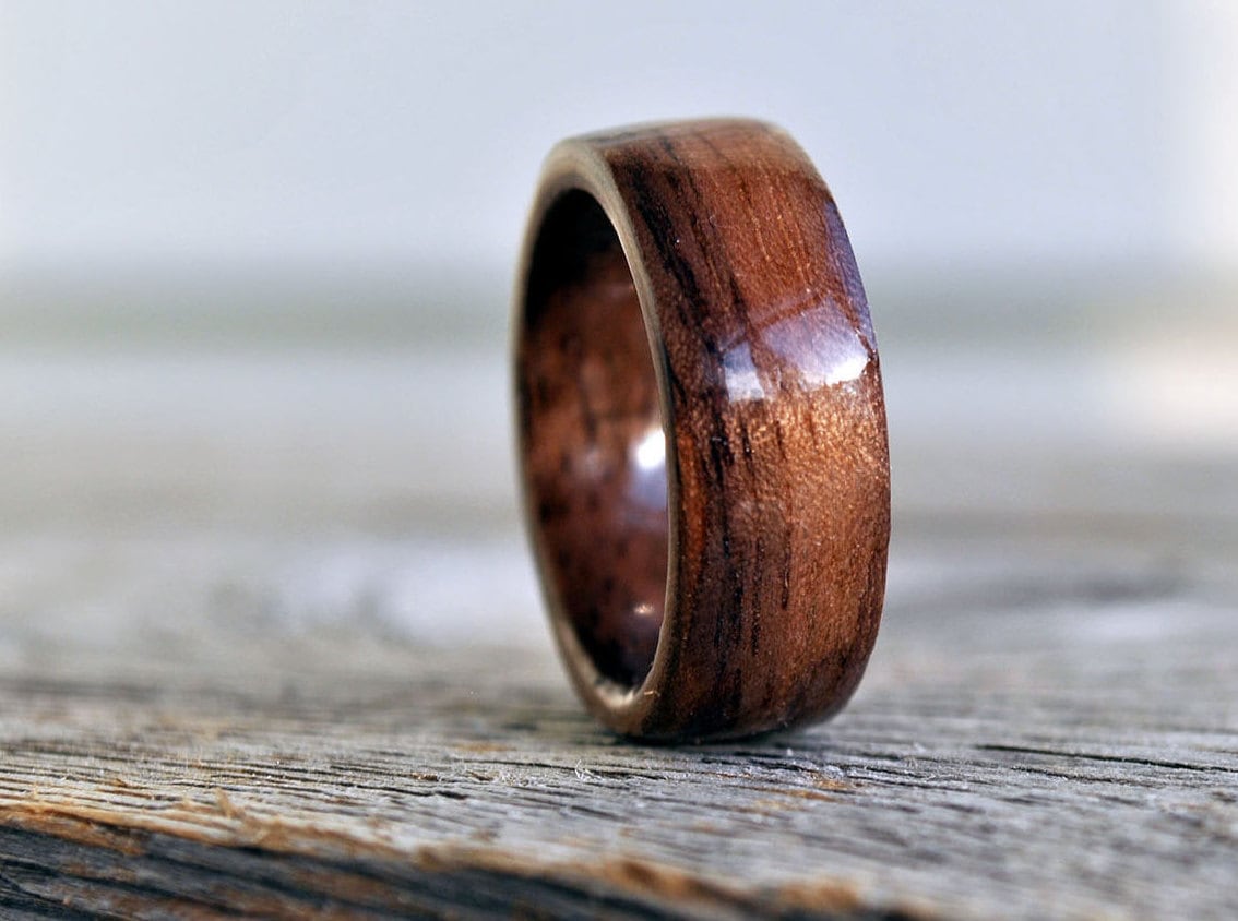 wood ring 5 year anniversary wooden ring custom wooden ring personalized wood ring - Wooden Wedding Rings For Men wood ring 5 year anniversary wooden ring custom wooden ring personalized wood ring - Wooden Wedding Rings For Men