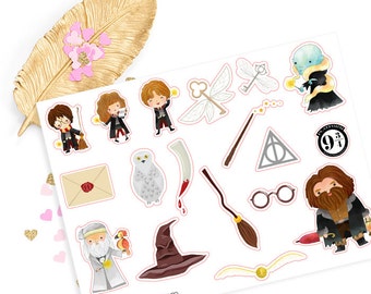 Harry Potter sticker, life planner sticker for kikki k, filofax or erin condren