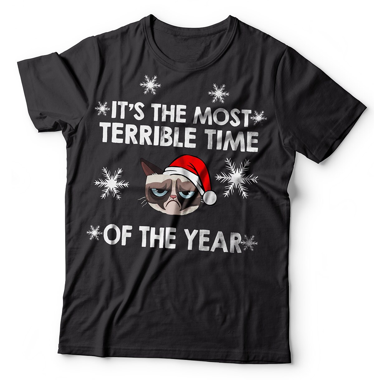 grumpy cat christmas t shirts