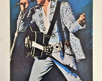 Elvis Presley Post Card, 1982 Vintage Elvis Presley, Elvis Postcard, Vintage Elvis Postcard, Elvis Graceland Post Card, Elvis Used Postcards