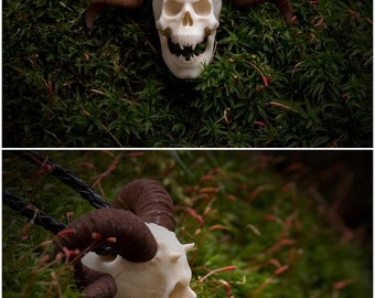 Pendant to order. Vampire skull pendant necklace. Goth vampiric demonic gothic style pendant necklace demon skull devil
