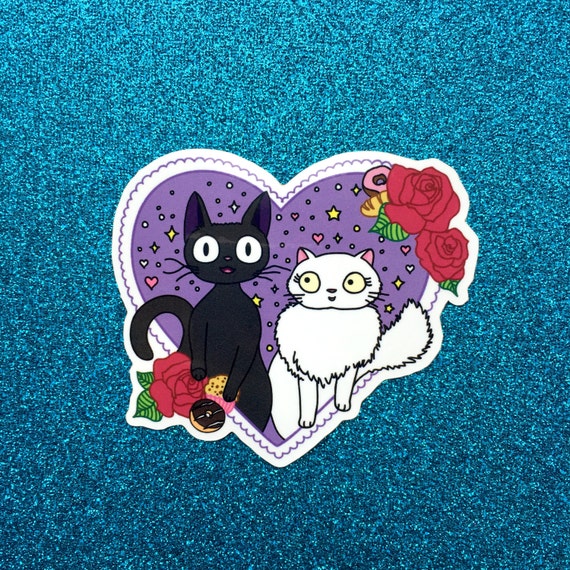 Jiji & Lily Vinyl Sticker Kikis Delivery Service