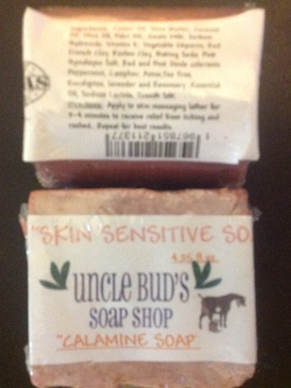 CALAMINE SOAP Itching skin soap Chicken Pox Soap Anti Itch