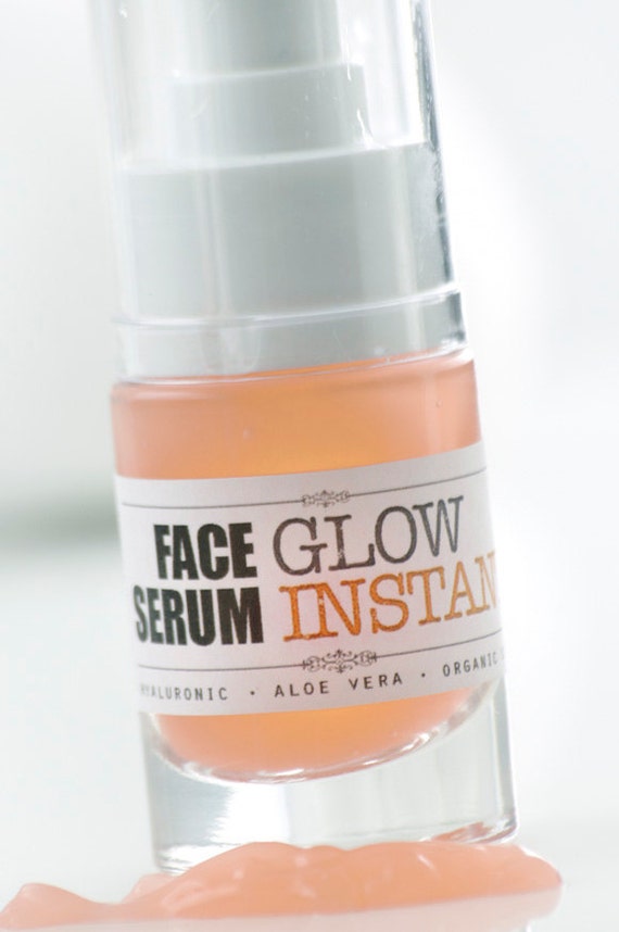 INSTANT GLOW Face Serum with Liquid Silk Aloe Vera