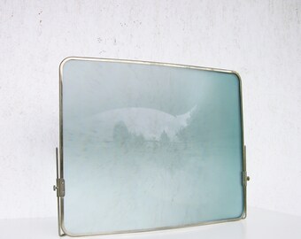 Vintage tv magnifier, magnifying glass vintage, plexiglass magnifier, magnifier, plexi glass, plexiglass, Tel Scope