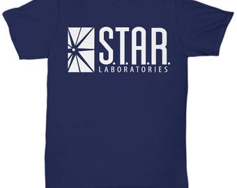 barry allen star labs shirt