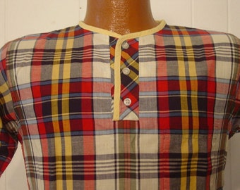 bleeding madras shirts 1960's