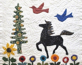 horse quilt pattern etsy