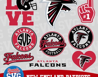 ATLANTA FALCONS SVG files, Silhouette files, CriCut, Vector files, Sports