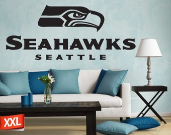 Seahawks decal, Seahawks sticker, Seattle Seahawks decal, Seattle Seahawks logo decal, NFL logo decal, Seattle Seahawks, Seahawks decal pf22