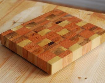 end-grain cutting board and 120ml Wood Butter --- FREE SHIPPING within Canada