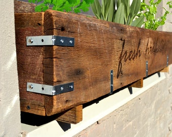 Rustic Window Planter Box Rustic Window Planter Box