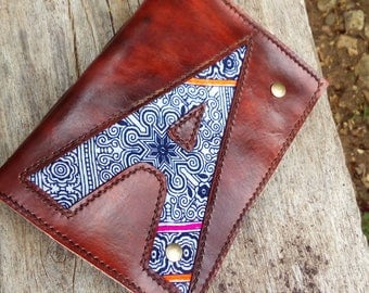 ABC...Leather Journal / Handmade / Diary / 6"X4" / FREE initials / LINED or Plain