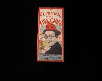 Authentic VTG 1937 Ed Wynn Fire Chief Radio Show Game without the Board