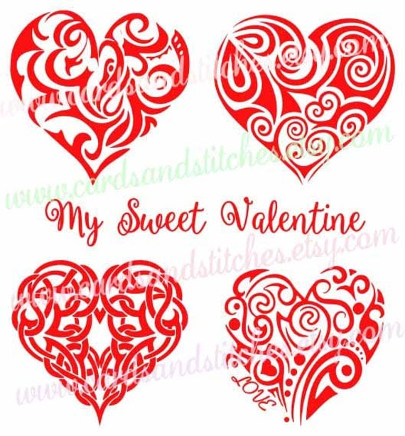 Free Free 130 Love Fancy Heart Svg SVG PNG EPS DXF File