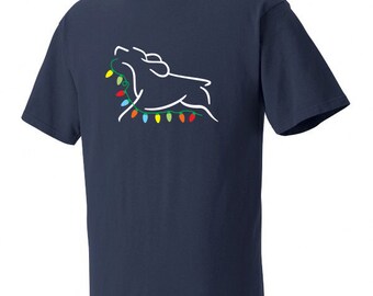 springer spaniel christmas t shirt