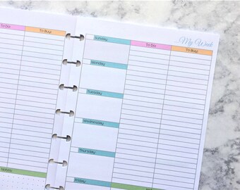 Discbound planner | Etsy