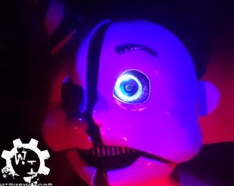 Ennard from Five Nights at Freddy's Inspired Mask. Screen accurate, full lining, hidden switch & LEDs. Very Comfortable, Custom Sizes