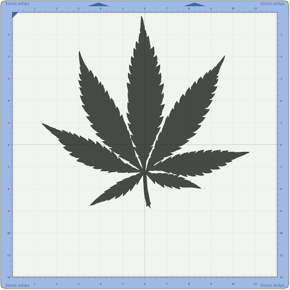 Marijuana Leaf SVG cutting file / Cannabis