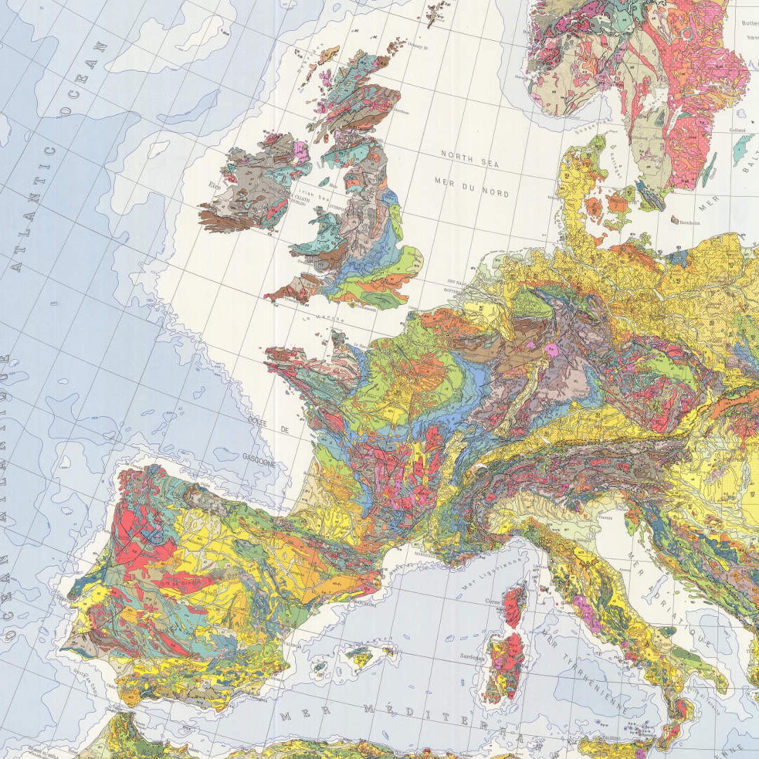 Geologic Map Of Europe