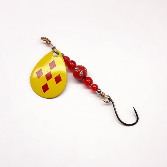 Spinner bait fishing lure fishing jig beaded lure custom