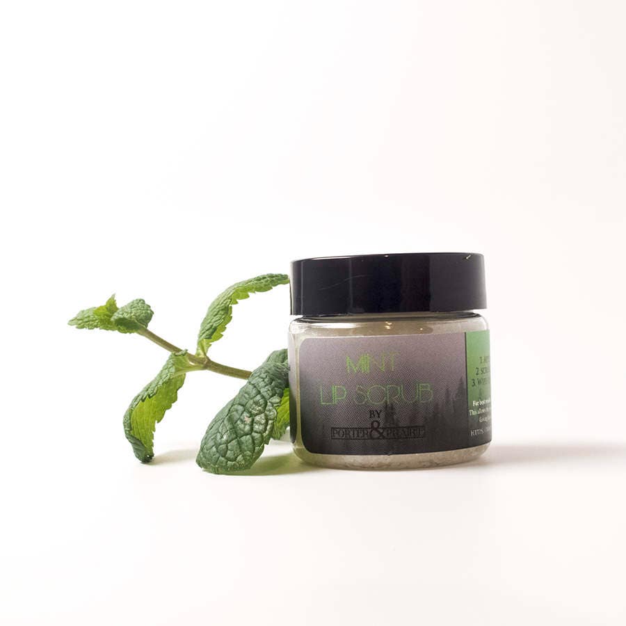 Sugar Lip Scrub / Mint Flavored / Edible Lip Scrub