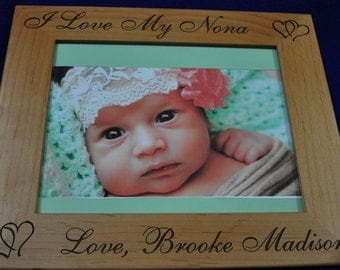 Gift For Mom ~ Birthday Gift For Mom ~ Mother's Day Gifts ~ Baby Frame ~ Custom Frames ~ New Baby Gift ~ Picture Frames ~ Frames For Baby ~