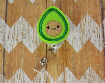 Avocado badge reel, nurses badge reel, medical badge reel, healthy badge reel, hospital badge reel, nurses gift, teacher badge reel,ID badge