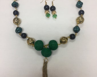 Magnificent Golds and Greens