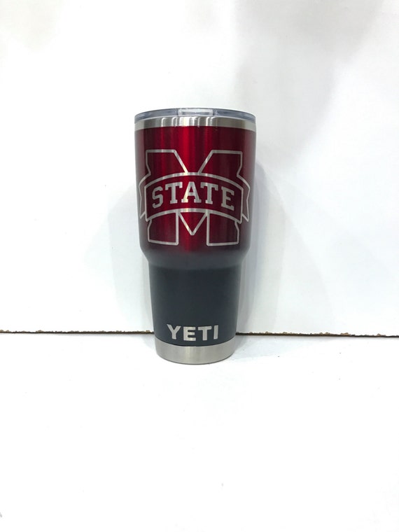 Mississippi State YETI RTIC Cup Powder Coated 30 by batreasures85